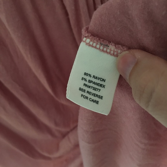 EUC Mudd Flowly Peplum Top - Picture 5 of 6